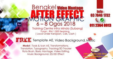 BENGKEL VIDEO MONTAGE AFTER EFFECT (MOTION GRAPHIC) BENGKEL VIDEO MONTAGE AFTER EFFECT (MOTION GRAPHIC)