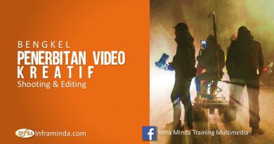 BENGKEL PENERBITAN VIDEO KREATIF (SHOOTING & EDITING) BENGKEL PENERBITAN VIDEO KREATIF (SHOOTING & EDITING)